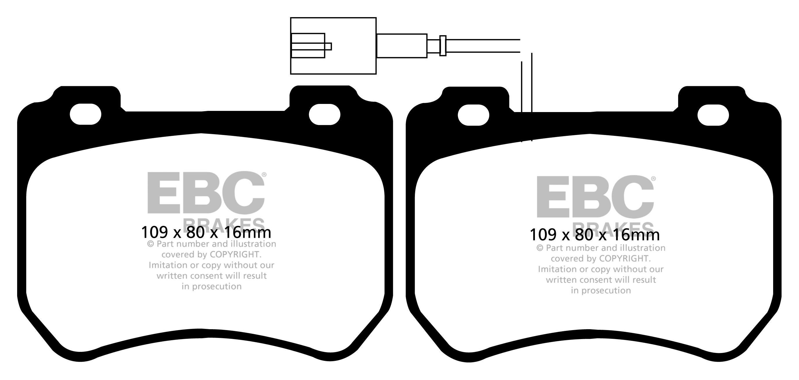 EBC Brakes ALFA ROMEO Alfa 159/159 Sportwagon 1.9 TD (150) 2008-