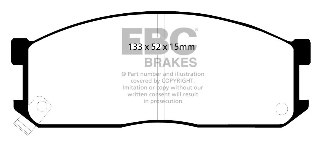 EBC Brakes Mazda BEDRIJFSWAGEN Panel Van E 2.2 D (Single Rear Wh