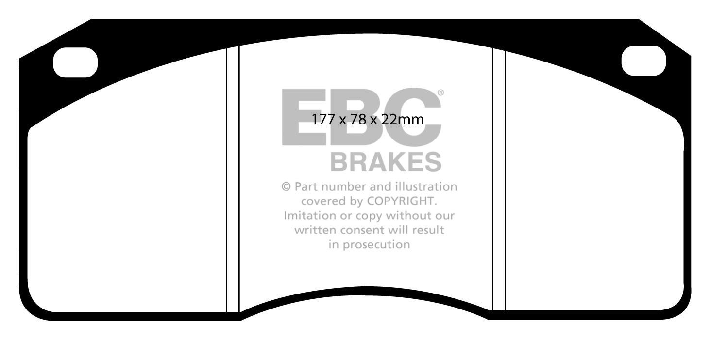 EBC Brakes FORD BEDRIJFSWAGEN Cargo Remblokken voorzijde