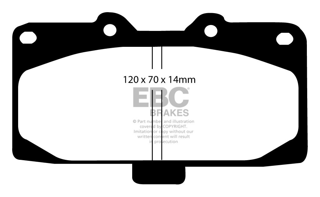 EBC Brakes MITSUBISHI 3000 GTO 3.0 Twin Turbo (297mm Discs) 90-9