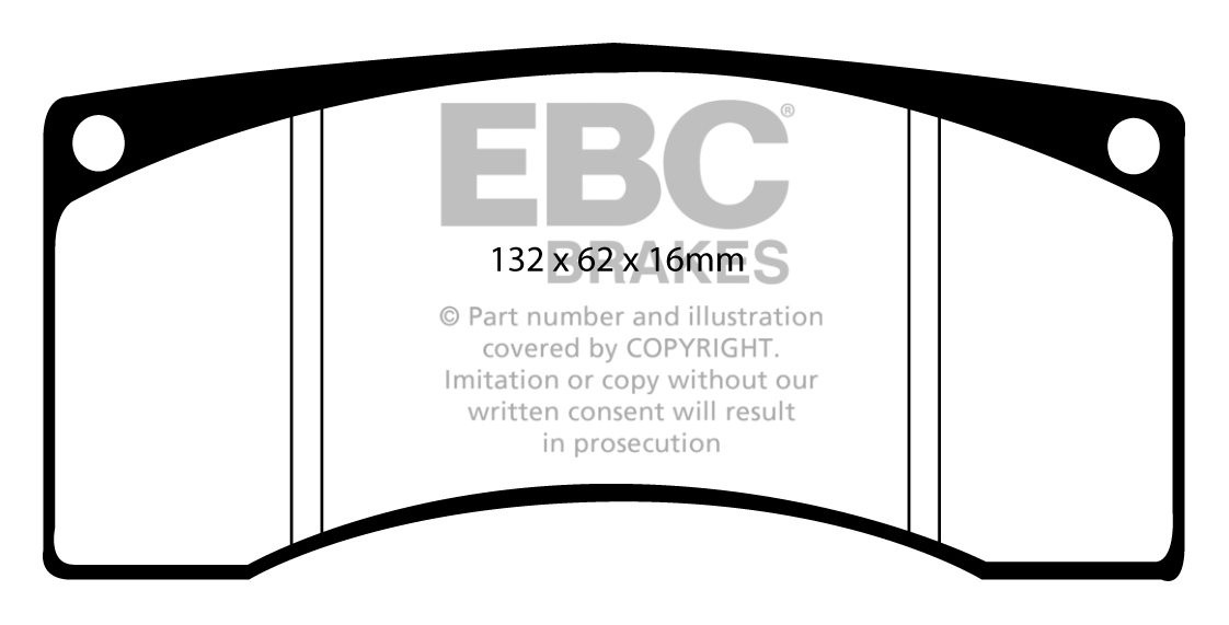 EBC Brakes OPEL Insignia 2.8 Turbo 2008-.. Remblokken achterzijd