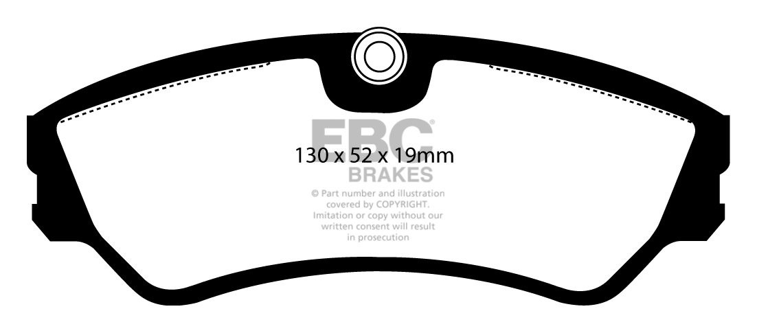 EBC Brakes VW BEDRIJFSWAGEN Transporter (Kombi)/Camper Van 2.5 (