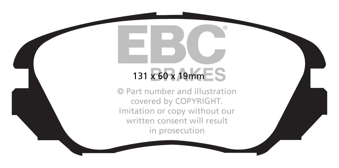 EBC Brakes VAUXHALL (OPEL) Insignia 1.8 2008-.. Remblokken voorz