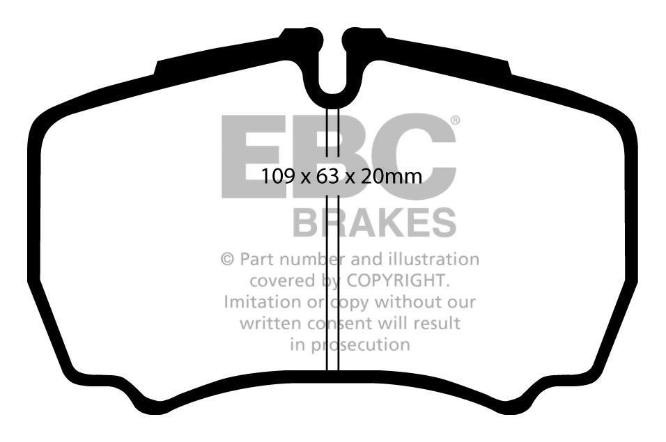 EBC Brakes FORD BEDRIJFSWAGEN Transit 430 (3500kg +) 2006-.. Rem