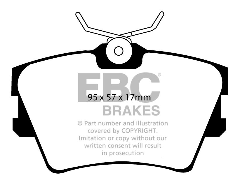 EBC Brakes VW BEDRIJFSWAGEN Transporter (Kombi)/Camper Van 2.8 (