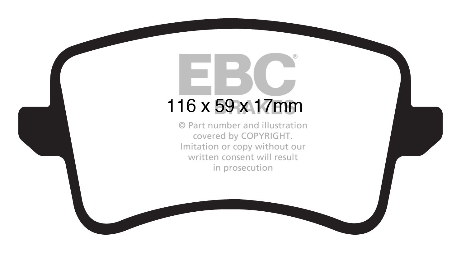 EBC Brakes AUDI A5  Cabriolet Quattro 3.2 2009-.. Remblokken ach