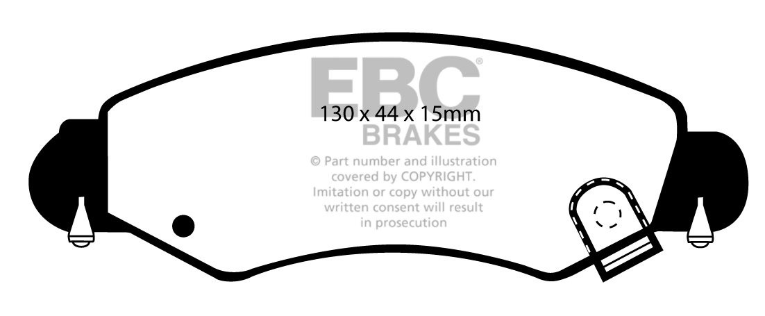 EBC Brakes OPEL Agila 1.3 TD (180mm Trommels) 2003-2008 Remblokk