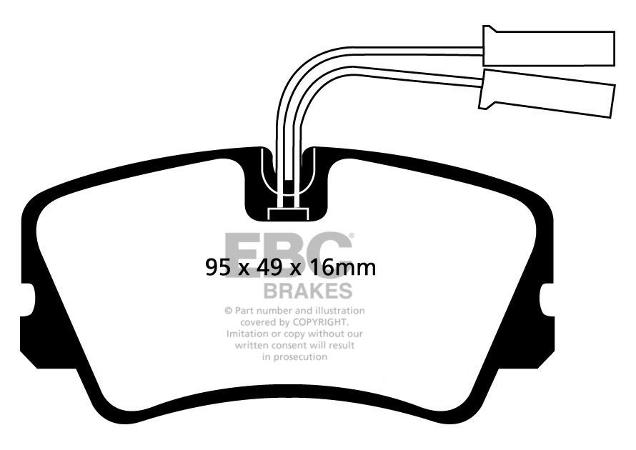 EBC Brakes ALFA ROMEO Alfa 90 1.8 84-87 Remblokken voorzijde