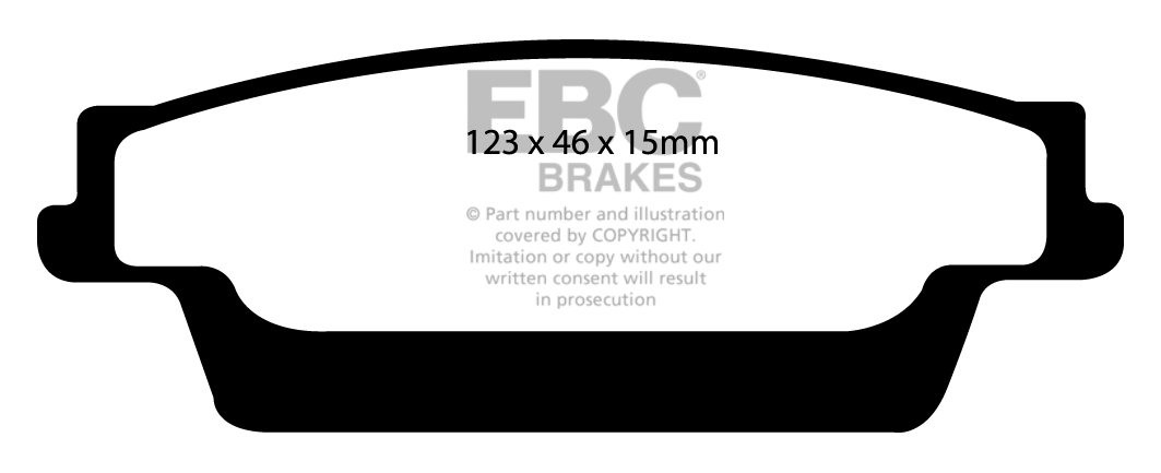 EBC Brakes FORD Focus CC 2.0 TD 2006-2012 Remschijf blade disc a