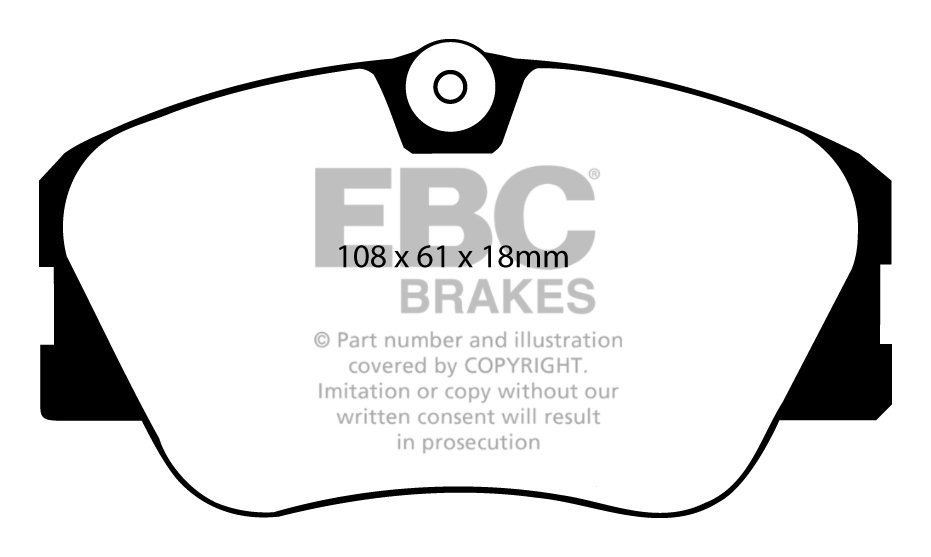 EBC Brakes MERCEDES E-Class (W124) E300 Turbo D Station 93-96 Re