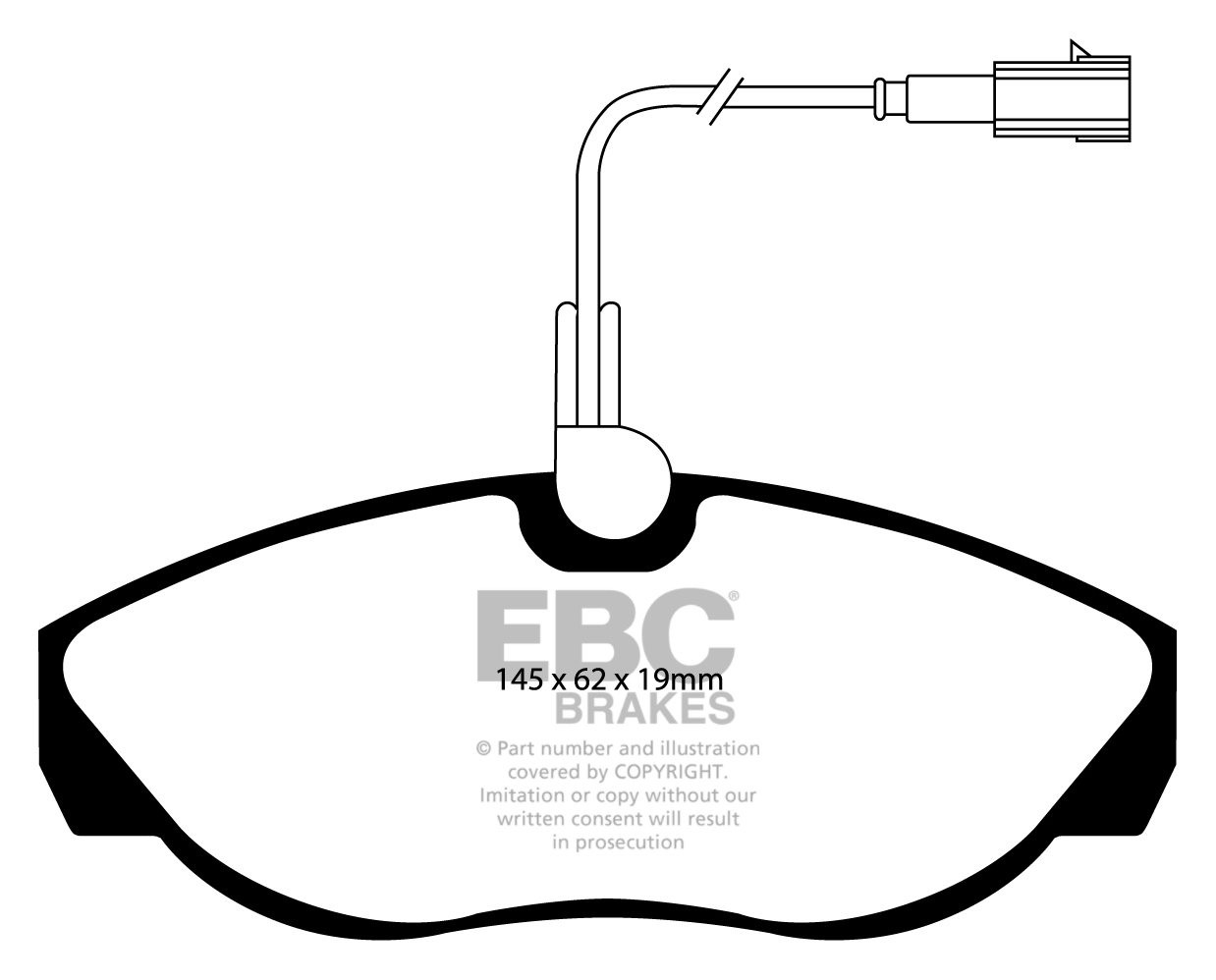 EBC Brakes CITROEN BEDRIJFSWAGEN Relay (Q14)/Jumper 2.0 99-2001