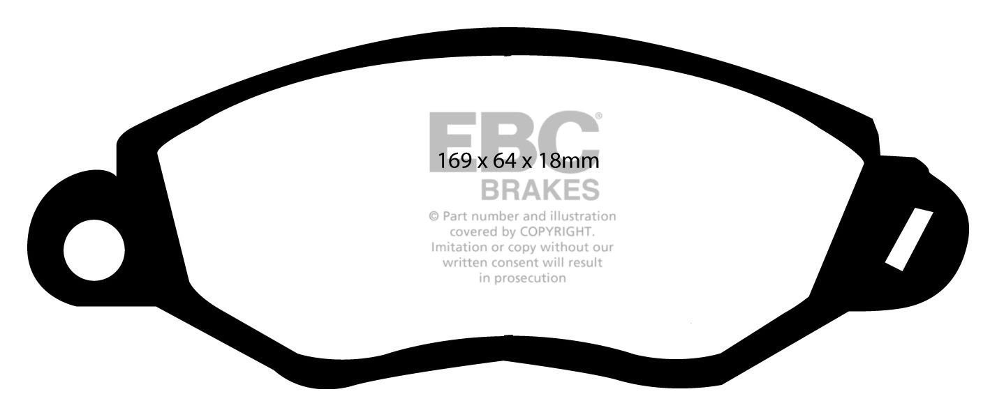 EBC Brakes FORD BEDRIJFSWAGEN Transit 300 (276mm Discs) 2000-200