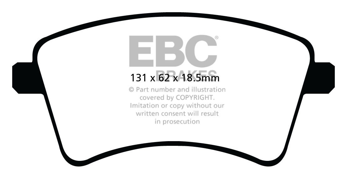 EBC Brakes RENAULT BEDRIJFSWAGEN Kangoo 1.5 D (68) 2008-.. Rembl
