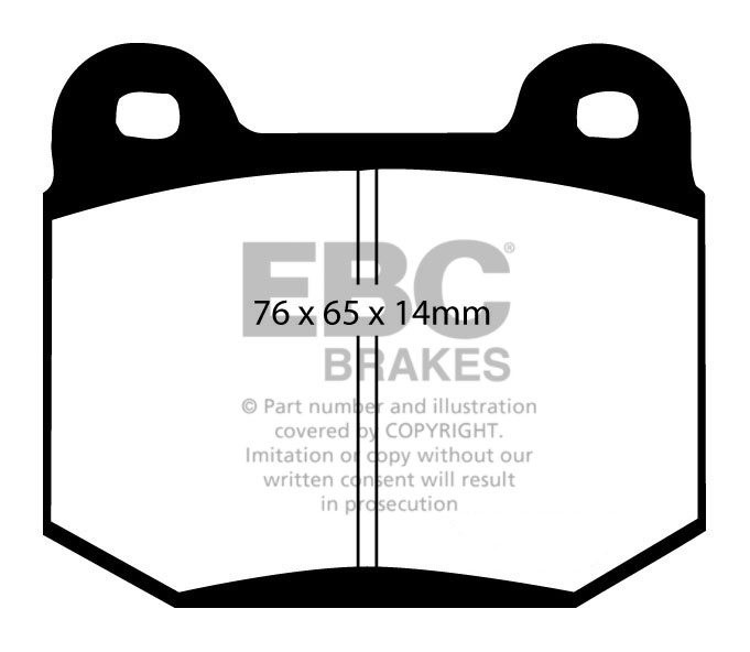 EBC Brakes NISSAN Skyline (V35) 3.5 (V35)(Manual)) 2001-2004 Rem