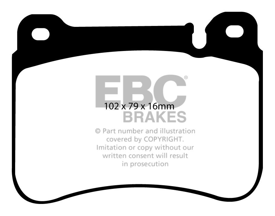 EBC Brakes MERCEDES C-Class (W203) Models with Sport Package 200