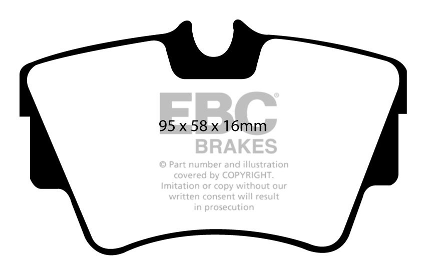 EBC Brakes VAUXHALL BEDRIJFSWAGEN Vivaro 1.9 D 2002-.. Remblokke