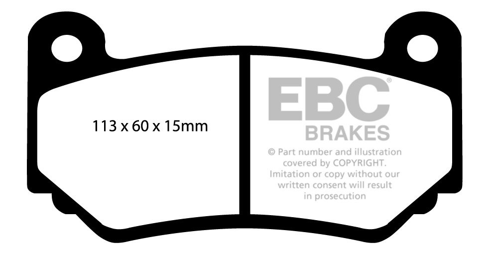 EBC Brakes BMW Mini 1.6 Supercharged Works (AP Caliper) 2003-200