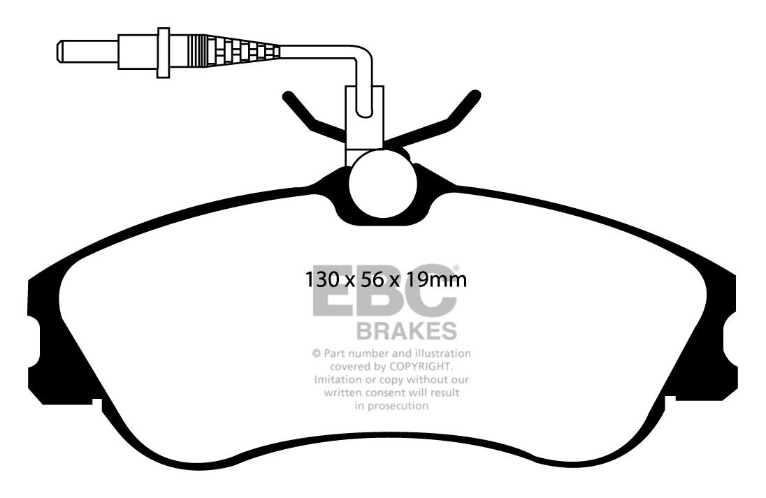 EBC Brakes PEUGEOT BEDRIJFSWAGEN Partner 2.0 TD 2000-2001 Remblo