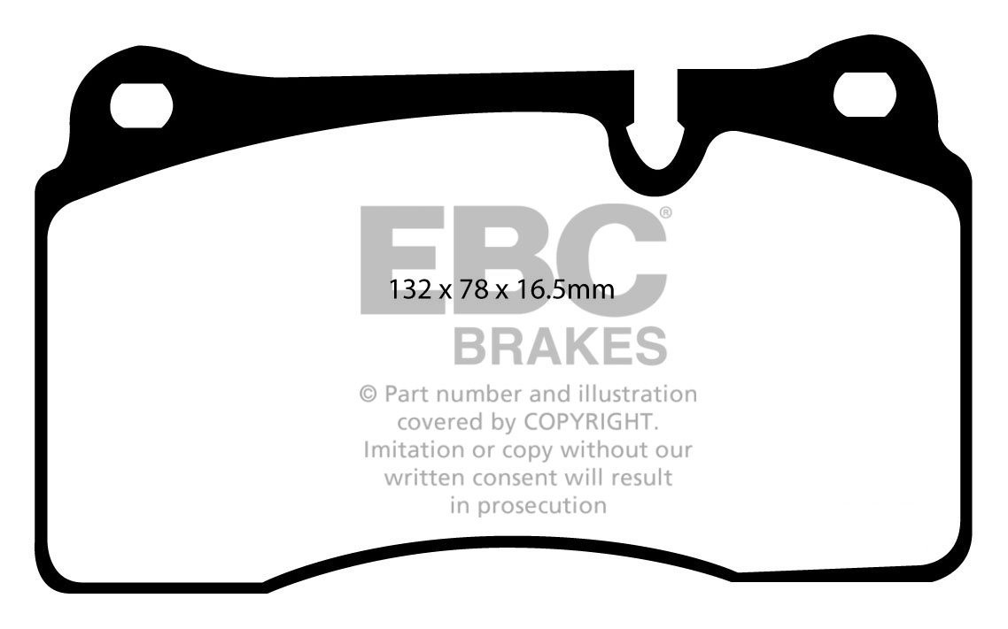 EBC Brakes LAND ROVER Range Rover Sport 4.2 Supercharged 2007-20