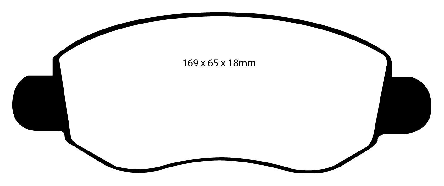 EBC Brakes FORD BEDRIJFSWAGEN Transit 350 2000-2006 Remblokken v